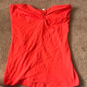 orange Pac sun tube top